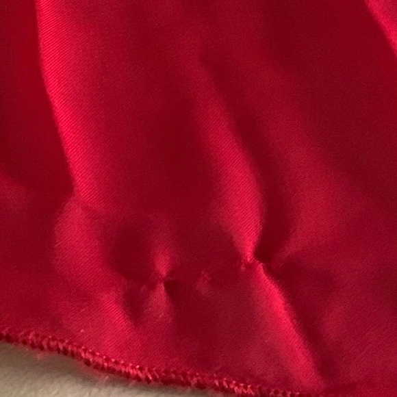 MARCIANO Red Pleated Dress - Picture 14 of 16